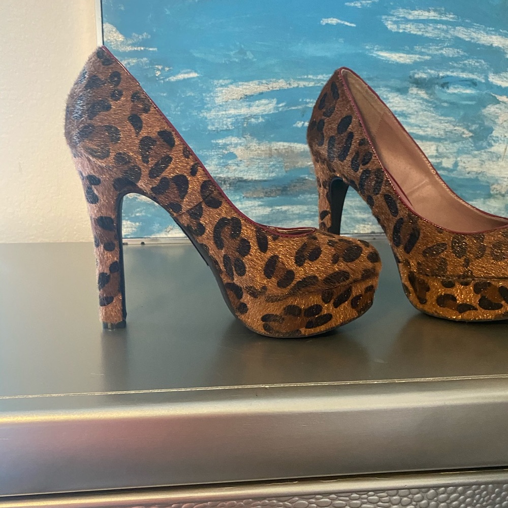 Leopard Heels